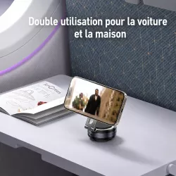 Support Voiture MagSafe YESIDO C225 à Ventouse Électrique