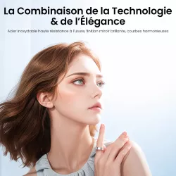 Bague Connectée YESIDO IO33 | Suivi Santé 24h, SpO₂ & Sport