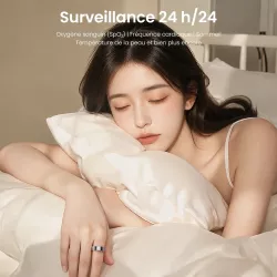 Bague Connectée YESIDO IO33 | Suivi Santé 24h, SpO₂ & Sport