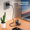 Bague Connectée YESIDO IO33 | Suivi Santé 24h, SpO₂ & Sport