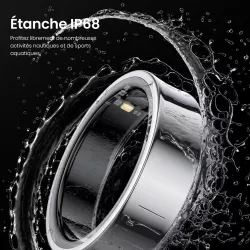 Bague Connectée YESIDO IO33 | Suivi Santé 24h, SpO₂ & Sport