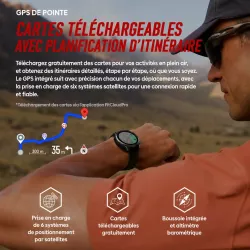 Zeblaze Stratos 4 Pro : Montre Connectée Sport, Santé & GPS
