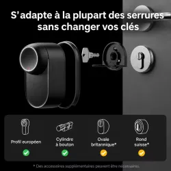 Serrure Connectée SWITCHBOT Lock Ultra Vision Combo
