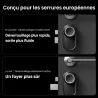 Serrure Connectée SWITCHBOT Lock Ultra Vision Combo