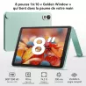 Tablette 4G BLACKVIEW Zeno 1 - Écran 8'' HD+ | 6+256 Go