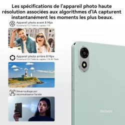 Tablette 4G BLACKVIEW Zeno 1 - Écran 8'' HD+ | 6+256 Go