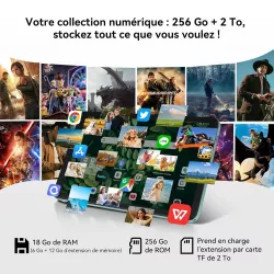 Tablette 4G BLACKVIEW Zeno 1 - Écran 8'' HD+ | 6+256 Go