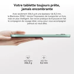 Tablette 4G BLACKVIEW Zeno 1 - Écran 8'' HD+ | 6+256 Go