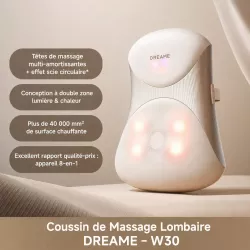 Coussin de Massage Lombaire DREAME W30