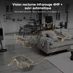 Caméra Intérieure DREAME Navo Care 1 InCam
