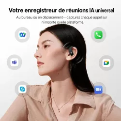Écouteurs VIAIM OpenNote IA à Oreille Ouverte