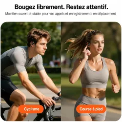 Écouteurs VIAIM OpenNote IA à Oreille Ouverte