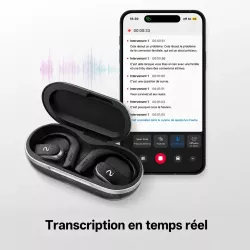 Écouteurs VIAIM OpenNote IA à Oreille Ouverte