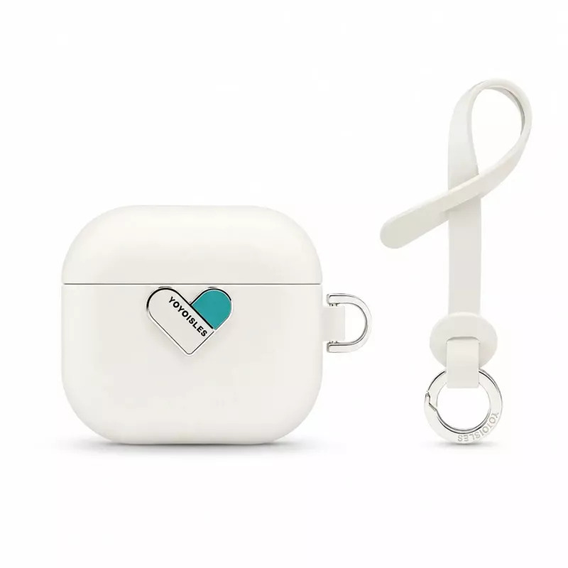 AirPods 4 | Étui YOYOISLES Heart Island avec Bijou Coeur
