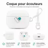AirPods 4 | Étui YOYOISLES Heart Island avec Bijou Coeur