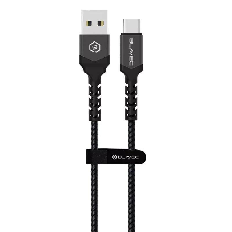 Câble BLAVEC Raptor USB-A vers USB-C 3 m – Nylon tressé 2A