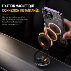 Support Voiture MagSafe BLAVEC BHV-01 à Ventouse Électrique