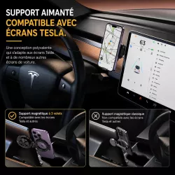 Support Voiture MagSafe BLAVEC BHV-01 à Ventouse Électrique