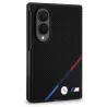 Galaxy Z Fold8 | Coque BMW M Cuir Perforé Bande Tricolore