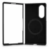 Galaxy Z Fold8 | Coque BMW M Cuir Perforé Bande Tricolore
