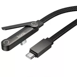 Câble HOCO U150 USB-C 60W 1,2 m avec Support Téléphone