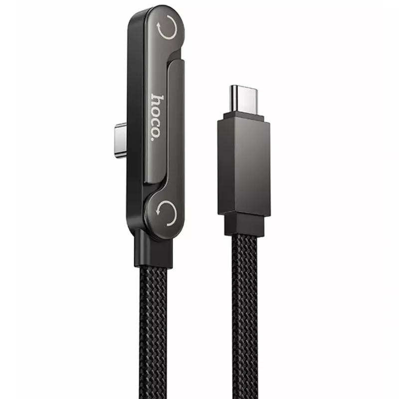 Câble HOCO U150 USB-C 60W 1,2 m avec Support Téléphone