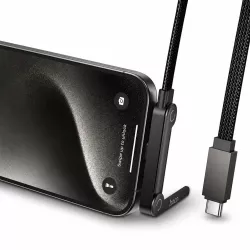 Câble HOCO U150 USB-C 60W 1,2 m avec Support Téléphone