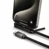 Câble HOCO U150 USB-C 60W 1,2 m avec Support Téléphone