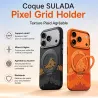 iPhone 17 | Coque MagSafe SULADA Pixel Grid Holder