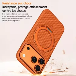 iPhone 17 Pro | Coque MagSafe SULADA Kevlar Grid Holder