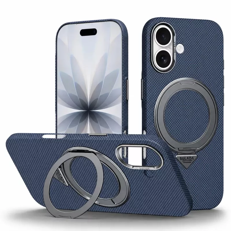 iPhone 17 | Coque MagSafe SULADA Kevlar Grid Holder