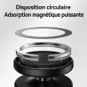 Support Voiture MagSafe YESIDO C224 à Ventouse Électrique