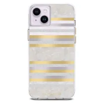 iPhone 14 | Coque CASE MATE Pearl Stripes avec MagSafe