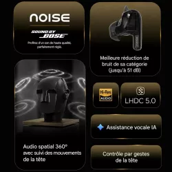 Écouteurs Bluetooth NOISE Master Buds 2 | Sound by Bose