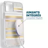 iPhone 14 Plus | Coque CASE MATE Pearl Stripes avec MagSafe
