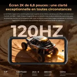Smartphone HOTWAV Hyper 8 Pro 5G 512GB | Batterie 12000 mAh