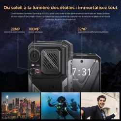 Smartphone HOTWAV Hyper 8 Pro 5G 512GB | Batterie 12000 mAh