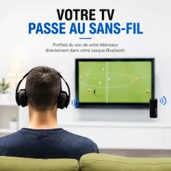 Émetteur Bluetooth 4SMARTS B9 Double Jack 3,5 mm Rétractable