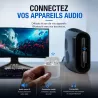 Émetteur Bluetooth 4SMARTS B9 Double Jack 3,5 mm Rétractable