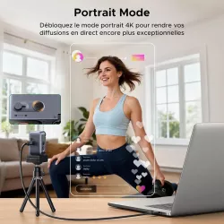 Webcam UGREEN FineCam Pro 4K avec IA