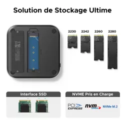 Station d'Accueil UGREEN pour Mac Mini M4/M4 Pro | Hub 11-en1