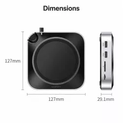 Station d'Accueil UGREEN pour Mac Mini M4/M4 Pro | Hub 11-en1
