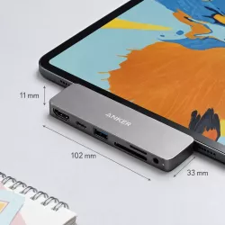 Hub USB-C ANKER PowerExpand Direct 6-en-1 60W PD