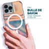 iPhone 14 Pro Max | Coque CASE MATE Soap Bubble avec MagSafe
