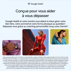 Montre Connectée GOOGLE Pixel Watch 5 WiFi/Bluetooth 45 mm