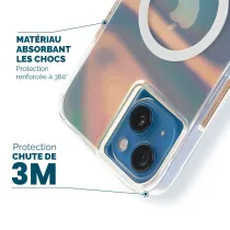 iPhone 14 | Coque CASE MATE Soap Bubble avec MagSafe