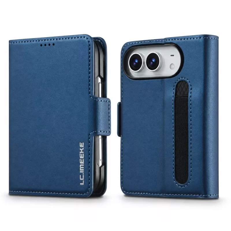 iPhone Duo | Étui Portefeuille LC.IMEIKE L1 avec Porte-Stylet