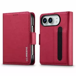 iPhone Duo | Étui Portefeuille LC.IMEIKE L1 avec Porte-Stylet