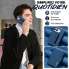 iPhone Duo | Étui Portefeuille LC.IMEIKE L1 avec Porte-Stylet