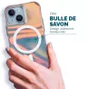iPhone 14 | Coque CASE MATE Soap Bubble avec MagSafe